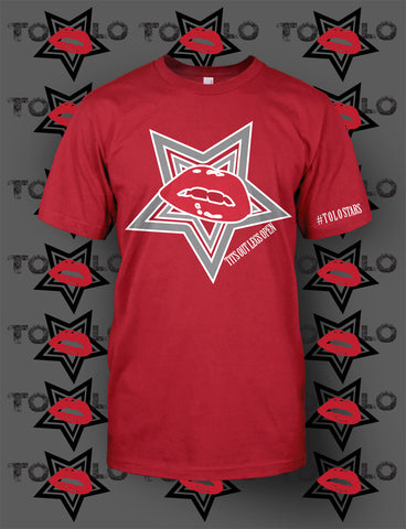 KISS THE STAR - Red Tee